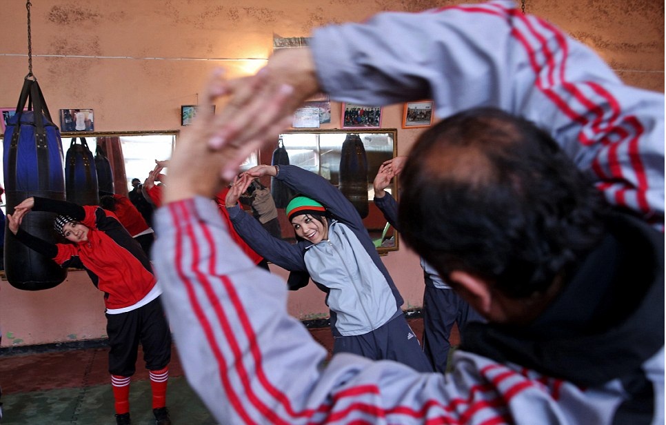 boxing stretching